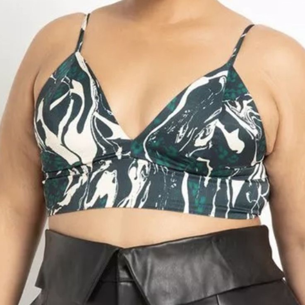 Eloquii Satin Bralette size 24